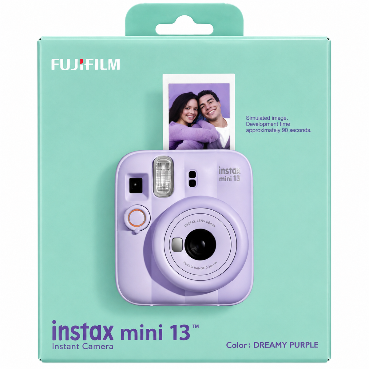 Fujifilm Instax Mini 13 Instant Camera – Auto Exposure | Selfie Timer | Compact Instant Film Camera- Dreamy Purple