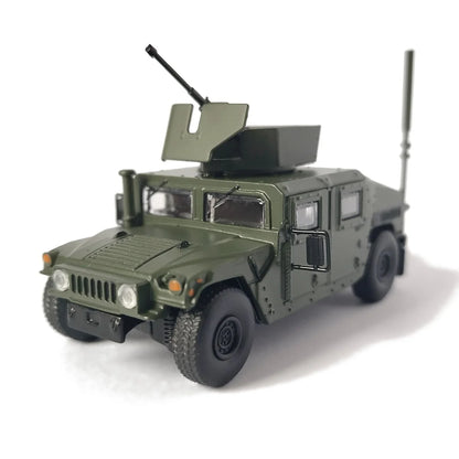 MASSDI 1:64 M1151 Enhanced Armament Carrier Army Green (TJ1000) Die-Cast Military Vehicle Model – Tactical Humvee Collectible