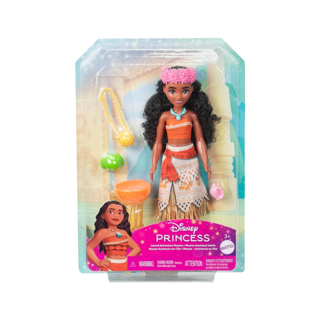 Disney Princess Moana Island Adventure Doll with Accessories | Mattel | 3+ Years