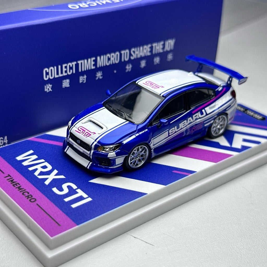 Time Micro Subaru WRX STI 1:64 Scale Diecasr Car Model