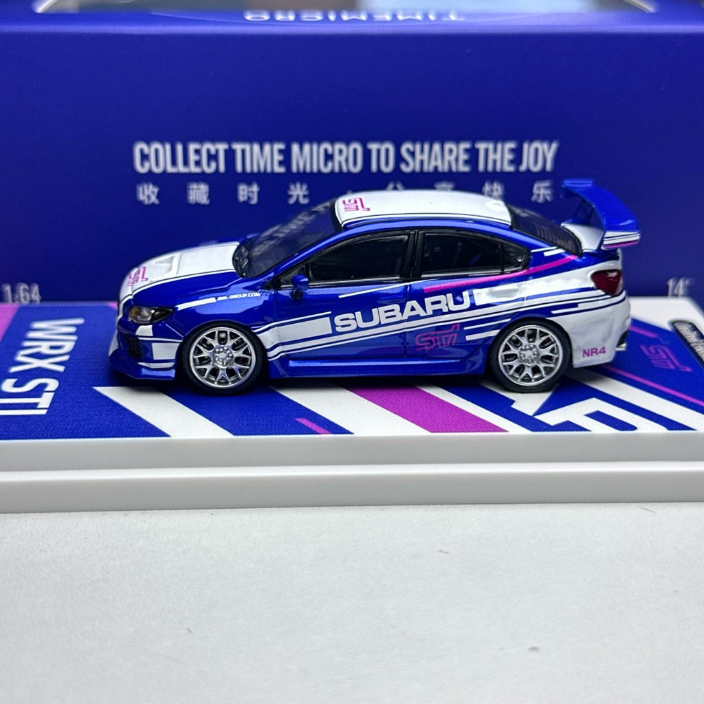 Time Micro Subaru WRX STI 1:64 Scale Diecasr Car Model