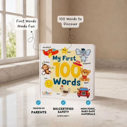 LiLLBUD My First 100 Words Board Book