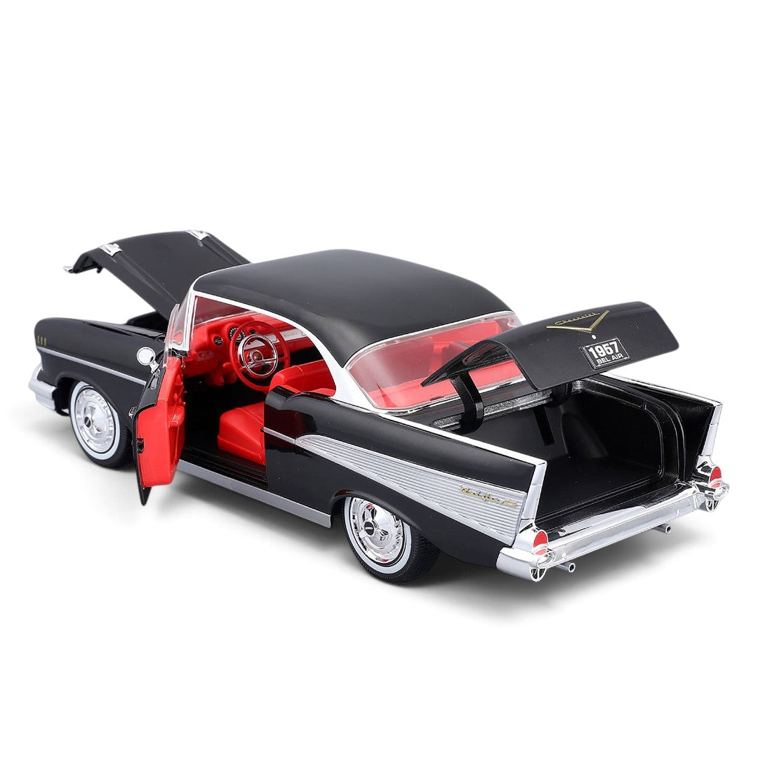 Maisto 1:18 Scale 1957 Chevrolet Bel Air Coupe Die-Cast Model  – Special Collection | Collector's Edition