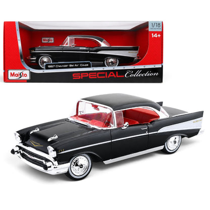 Maisto 1:18 Scale 1957 Chevrolet Bel Air Coupe Die-Cast Model  – Special Collection | Collector's Edition