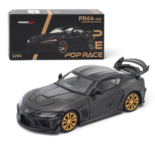 POP RACE 1:64 DarwinPRO Supra Black – PR64-368 | Collector Edition