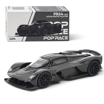 POP RACE 1:64 Aston Martin Valkyrie Black – PR64-353 | Collector Edition