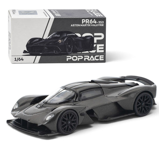 POP RACE 1:64 Aston Martin Valkyrie Black – PR64-353 | Collector Edition