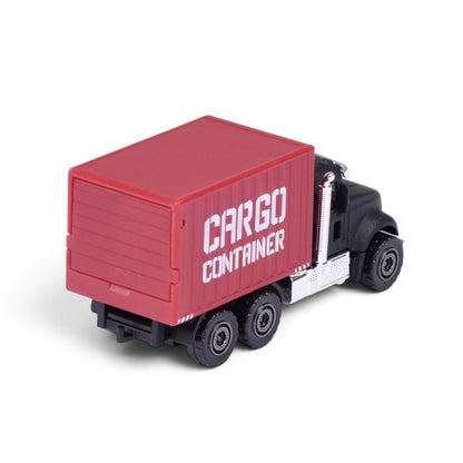 Majorette 1:64 Scale Mack Granite Cargo Container Truck – Die-Cast Metal City Cars Transport Vehicle with Free-Wheel Movement, Ages 3+