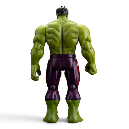 ZD Toys 10-Inch Hulk Superhero Action Figure with Articulated Joints, Muscular Character Design and Display Box – Green