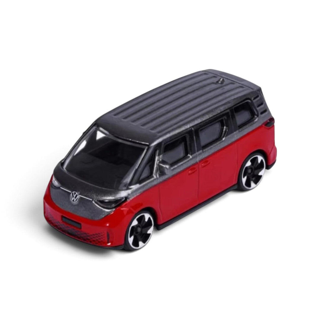 Majorette 1:64 Showroom Volkswagen ID. Buzz Die-Cast Model Car with Moving Parts
