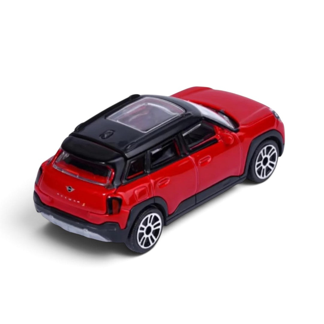 Majorette 1:64 Showroom Mini Aceman SE Red Die-Cast Model Car with Moving Parts