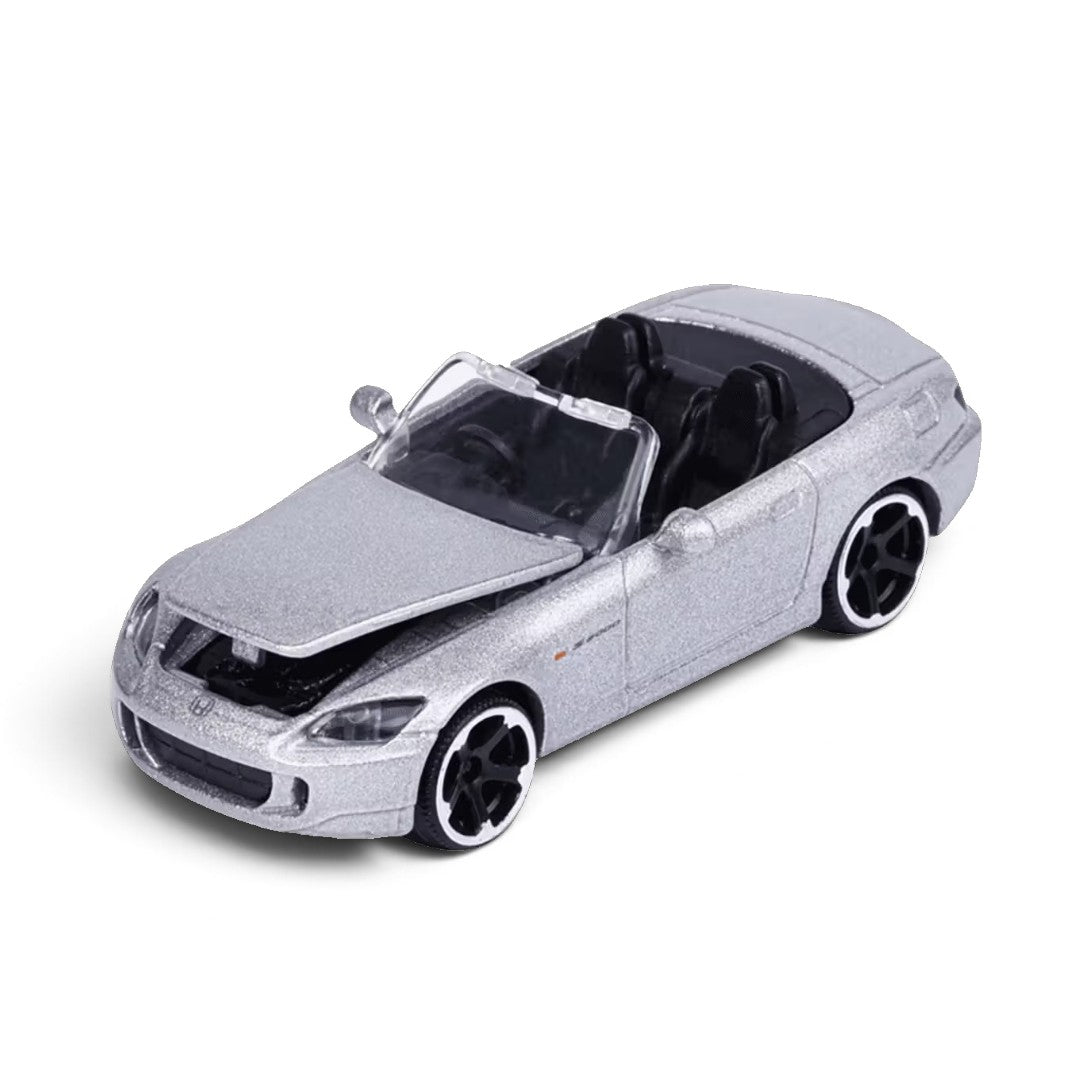 Majorette 1:64 Showroom Honda S2000 Silver Die-Cast Model Car