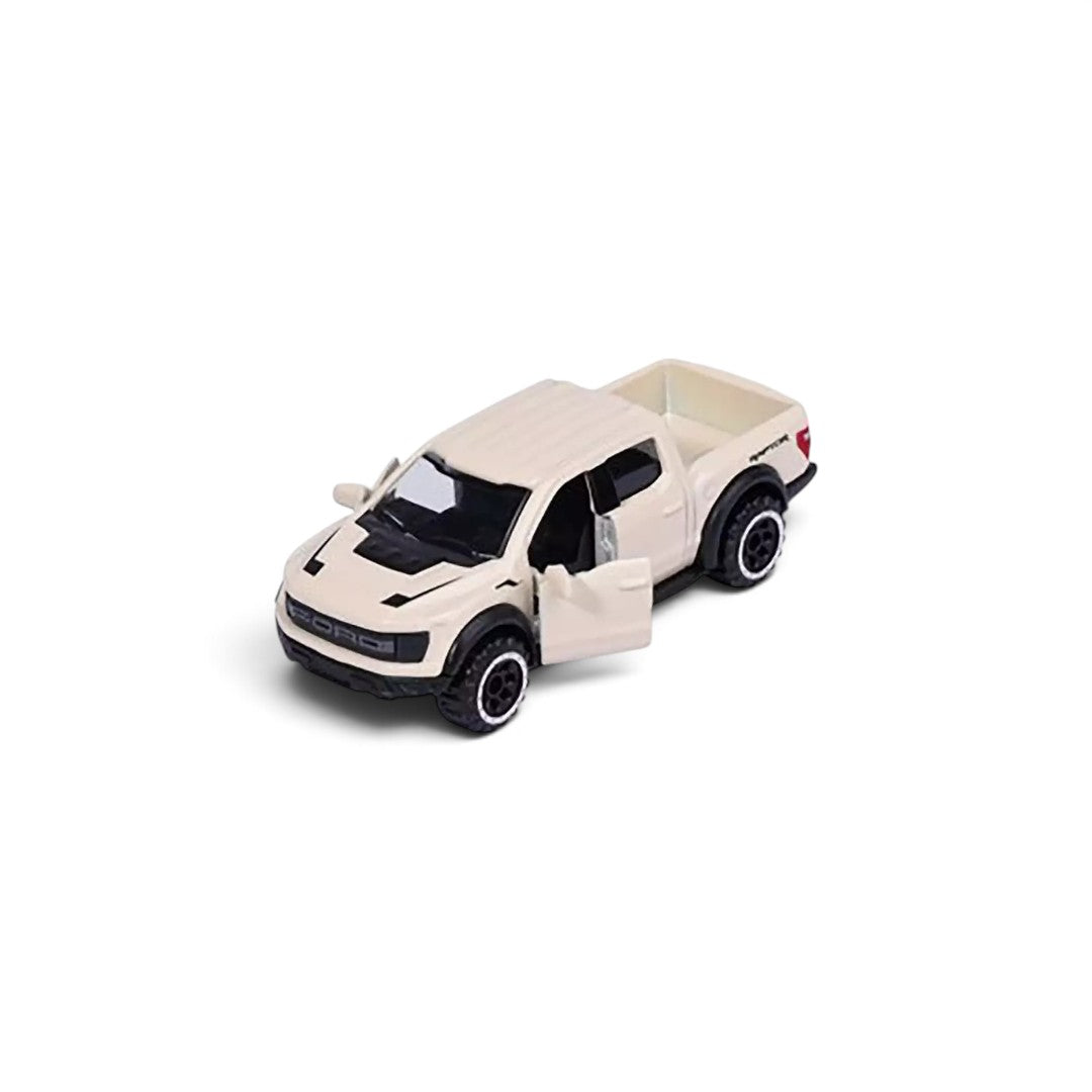 Majorette 1:64 Showroom Ford F-150 Raptor Die-Cast Pickup Truck with Moving Parts