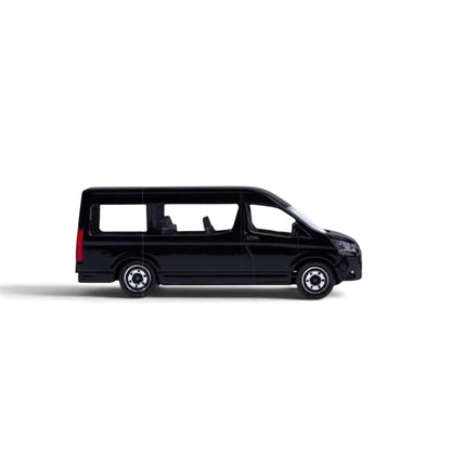 Majorette 1:64 Showroom 2026 Toyota Hiace Black Die-Cast Model Van with Moving Parts