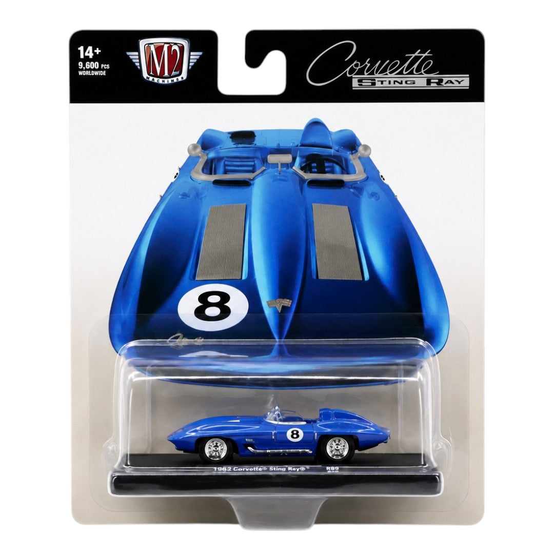 M2 Machines 1959 Chevrolet Corvette XP-86 #8 1:64 Diecast Model Car – Auto-Drivers