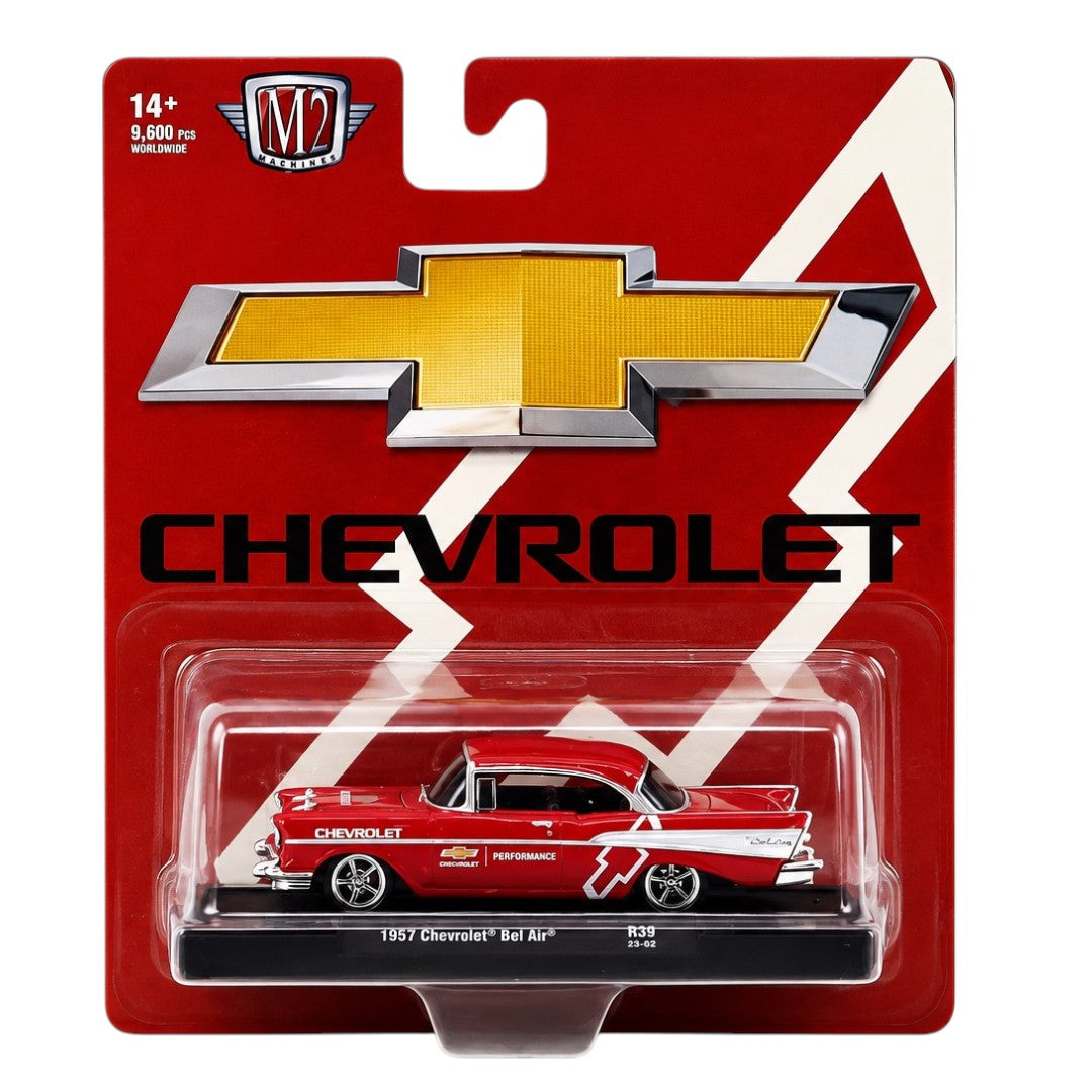 M2 Machines 1957 Chevrolet Bel Air 1:64 Diecast Model Car – Chevrolet Performance
