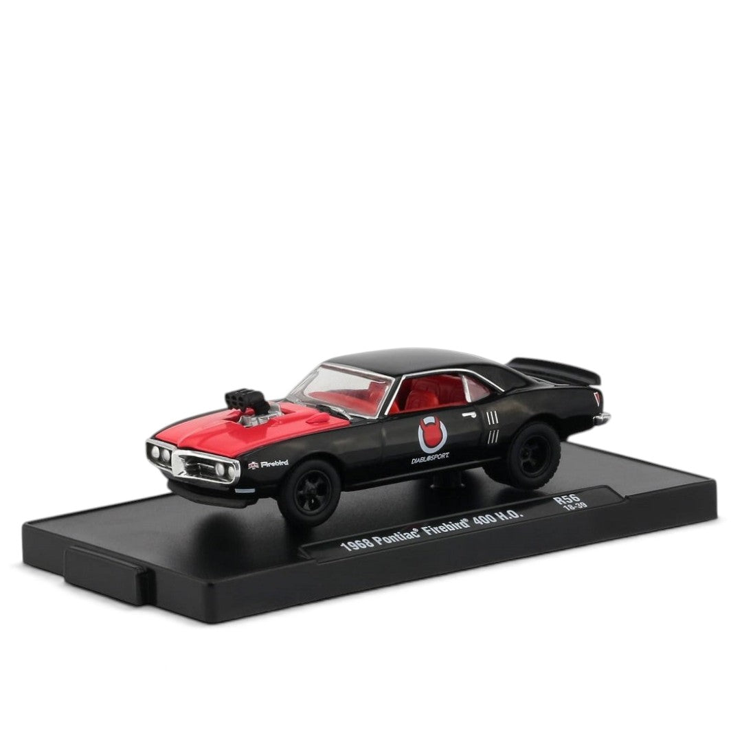 M2 Machines 1968 Pontiac Firebird 400 H.O. (Diablo Sport) 1:64 Diecast Model Car