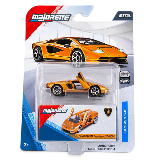 Majorette Showroom Lamborghini Countach LPI 800-4 Die-Cast Model Car with Moving Parts