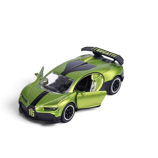 Majorette Showroom Bugatti Chiron Pur Sport Die-Cast Model Car with Moving Parts