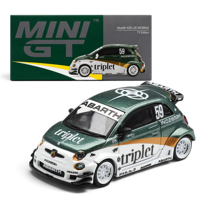 MINI GT 1:64 Scale Abarth 595 LB-WORKS TY Edition #59 Die-Cast Model Car