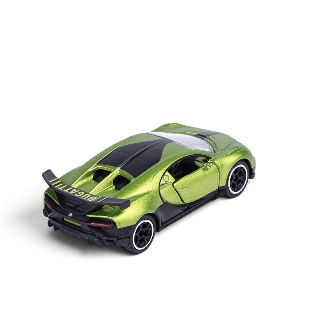 Majorette Showroom Bugatti Chiron Pur Sport Die-Cast Model Car with Moving Parts