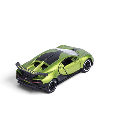 Majorette Showroom Bugatti Chiron Pur Sport Die-Cast Model Car with Moving Parts