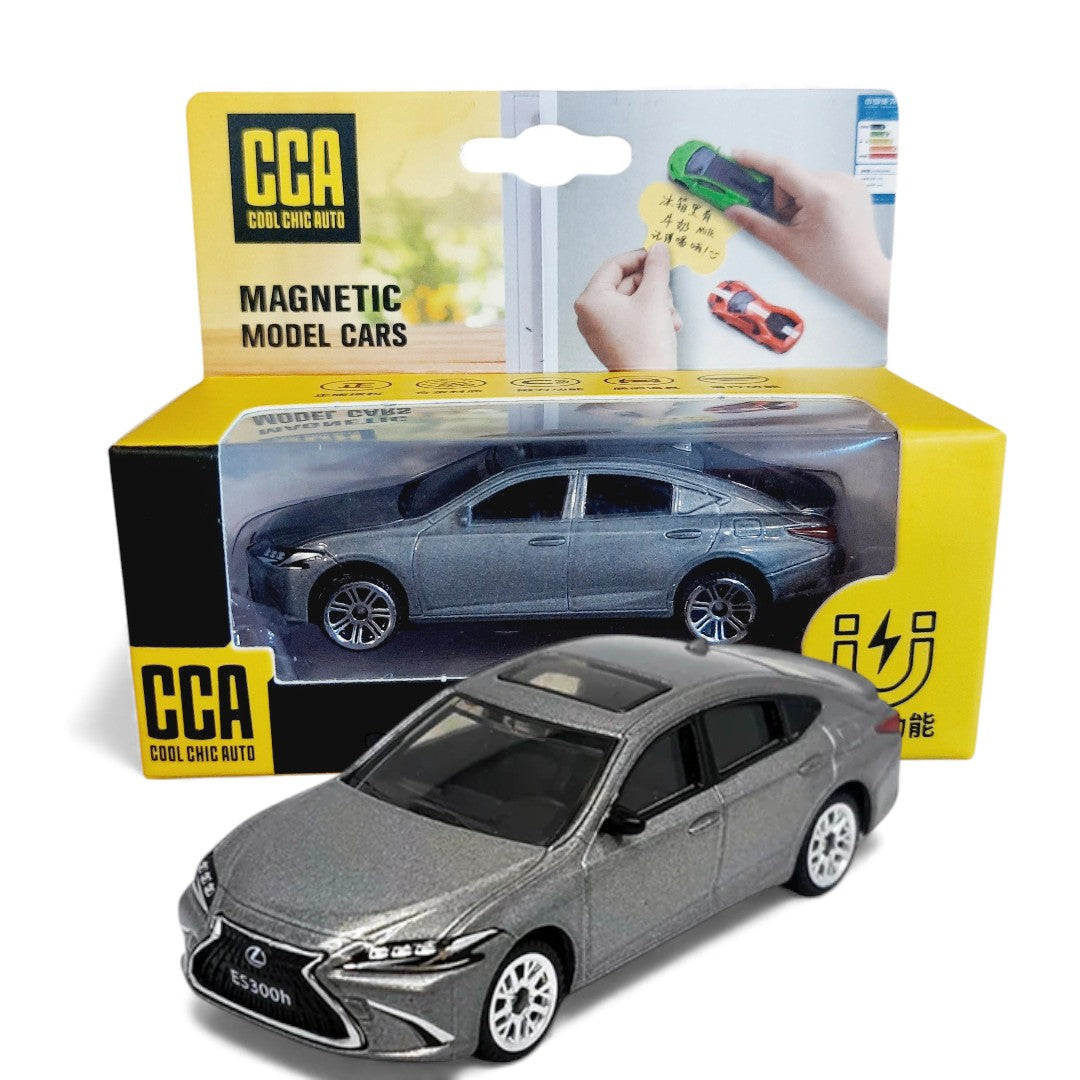 CCA 1:64 Lexus ES300h Magnetic Series – Premium Grey Diecast Scale Model Car