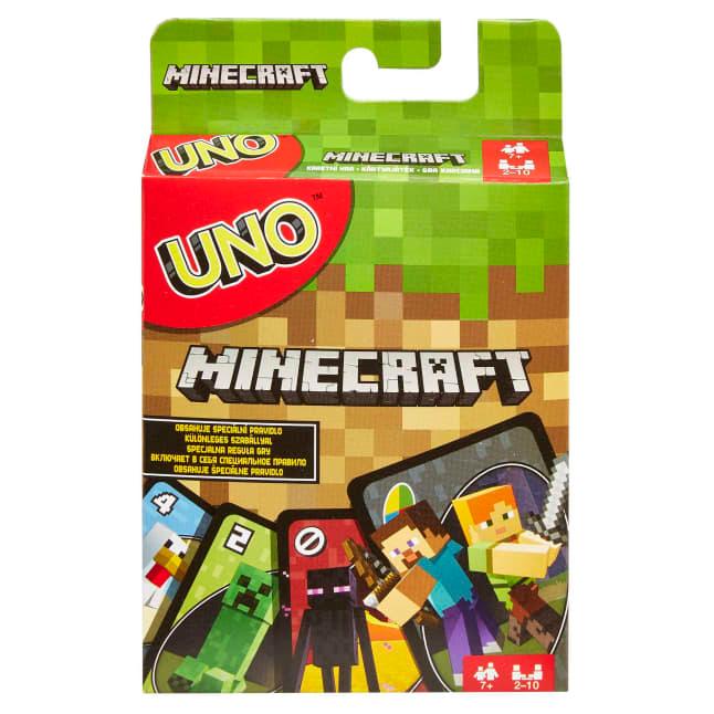 UNO Minecraft Card Game for Kids and Adults - Jaiman Toys