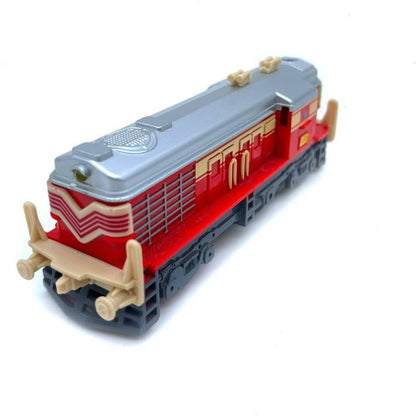Centy 14-Piece Battery-Operated Indian Mini Cargo Train Set with 4-Piece Train, 10-Piece Track & High-Speed Engine for Kids 3+