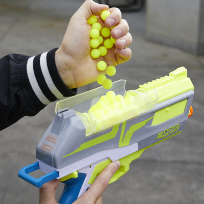 Nerf Hyper Impulse-40 Blaster – 30-Round Capacity with Spring-Open Reload & Eyewear
