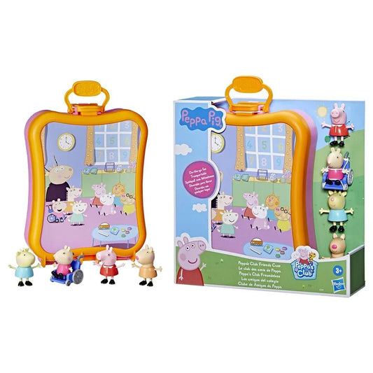 Peppa Pig Peppas Club Friends Case - Jaiman Toys