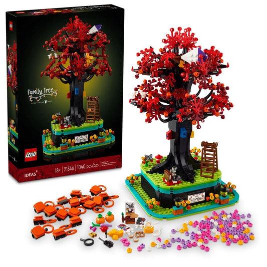 LEGO Ideas Family Tree 21346 Building Blocks Toy Set, Gift for Adults (1040 Pieces)