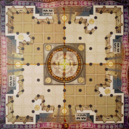 Queen Games Maharani Mosaic Board Game | Strategic Tile Placement & Pattern Building Game | Family Party Game for 2–4 Players | Ages 8+