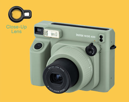 Fujifilm Instax Wide 400 Instant Camera Starter Kit Plus Green | Includes 20 Shots Film & Photo Album | Wide Format Instant Camera