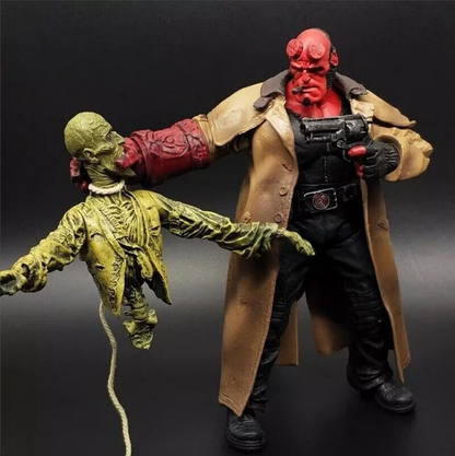 Mezco Hellboy Golden Army 7" Action Figure Zombie Ver. Series 2 1:12 Collection