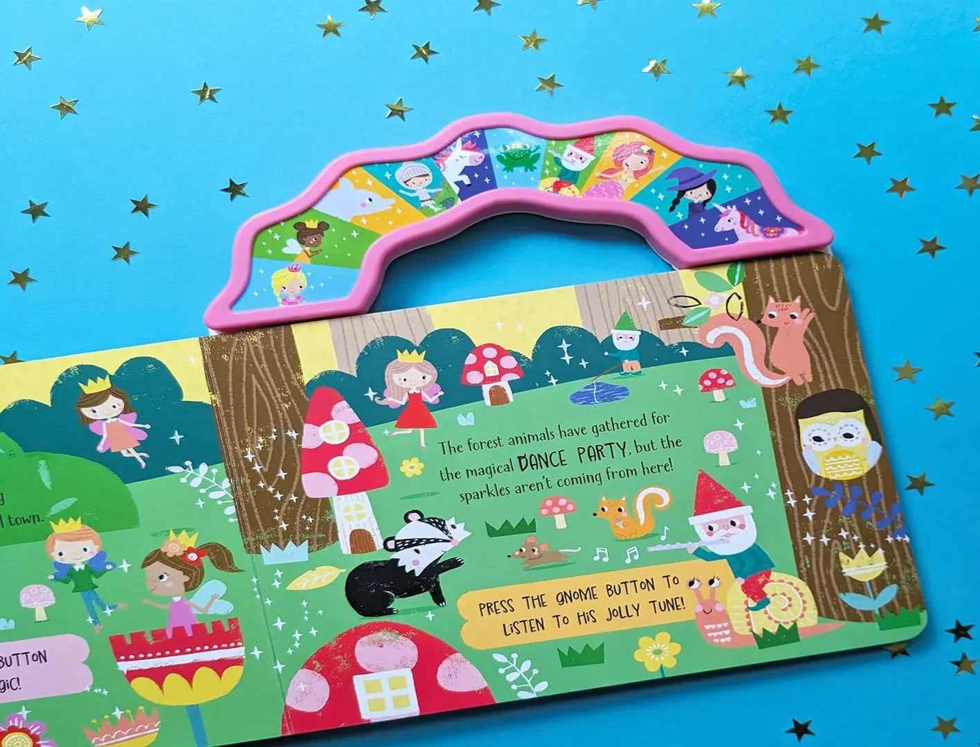 NORTH PARAD Magical Adventure Sound Book – Press & Play Fairy & Unicorn Sounds Interactive Board Book for Toddlers