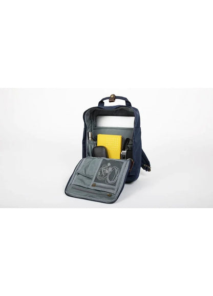 Doughnut Macaroon D0010-5809-F Backpack – Light Blue x Ivory | 16L Stylish Water-Resistant Bag - Jaiman Toys