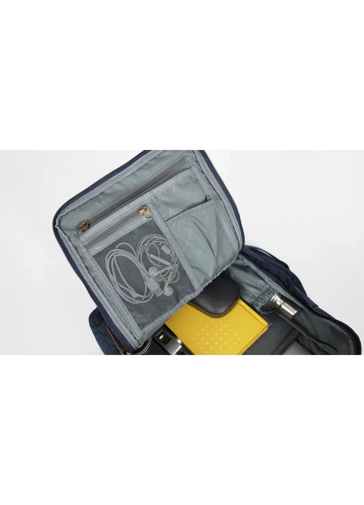 Doughnut Macaroon D0010-5809-F Backpack – Light Blue x Ivory | 16L Stylish Water-Resistant Bag - Jaiman Toys