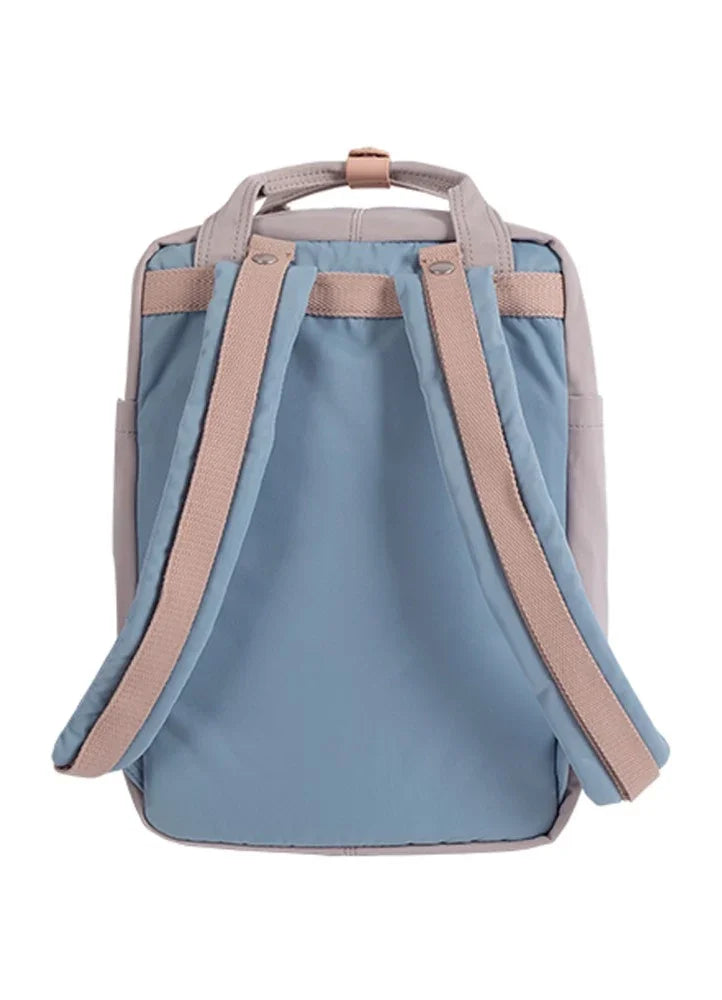 Doughnut Macaroon D0010-5809-F Backpack – Light Blue x Ivory | 16L Stylish Water-Resistant Bag - Jaiman Toys