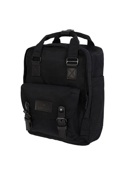 Doughnut Macaroon Mini Black Series Backpack – Black (D124B-0003-F) | 7L Compact Water-Resistant Bag - Jaiman Toys