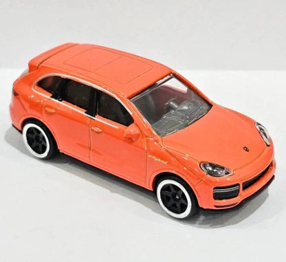 Majorette Porsche Edition Cayenne Turbo S E-Hybrid - 1:64 Scale (Orange) - Jaiman Toys