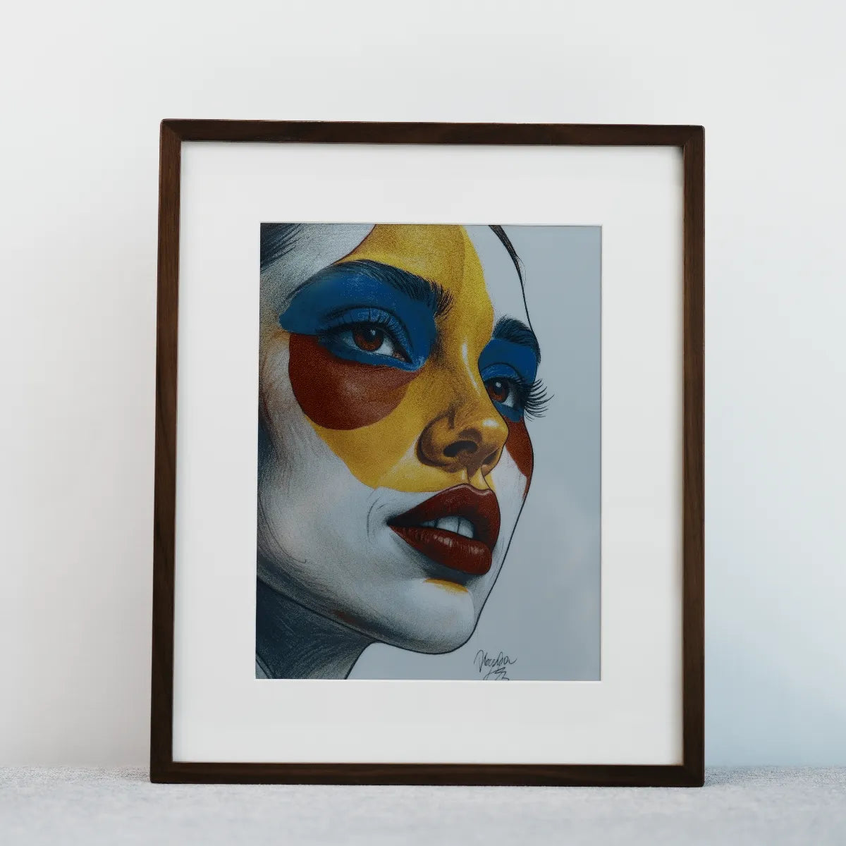 KoKonna 13.3″ AI E-Ink Art Frame | E Ink Spectra 6 Full-Color Display, 1200×1600 Resolution, Wireless AI Art & Photo Frame, Glare-Free Paper-Like Display, App & Voice Control, Long Battery Life