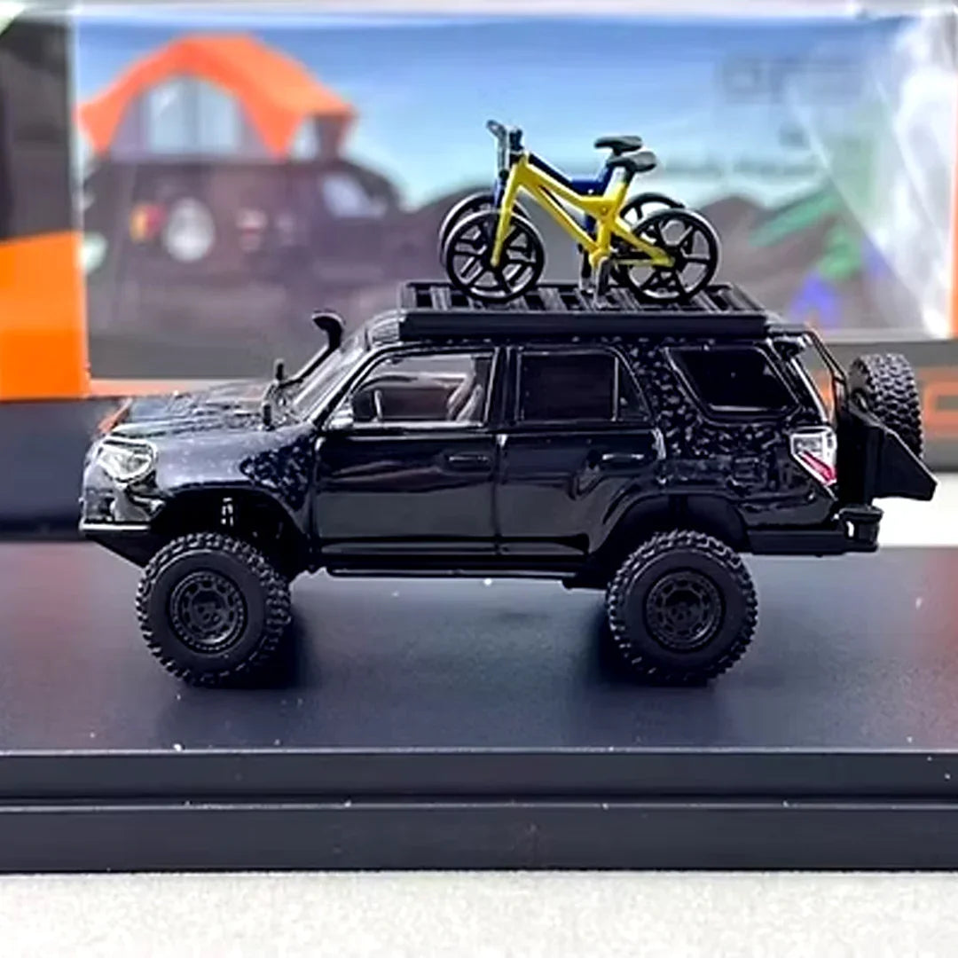 GCD 1:64 Toyota 4Runner Widebody Prerunner Black – Premium Off-Road Diecast Model (No. 538)