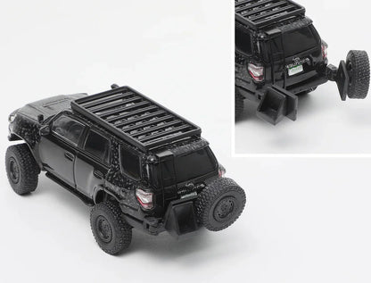 GCD 1:64 Toyota 4Runner Widebody Prerunner Black – Premium Off-Road Diecast Model (No. 538)