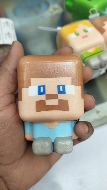 Scented Minecraft Foam Squishy 6 Pieces