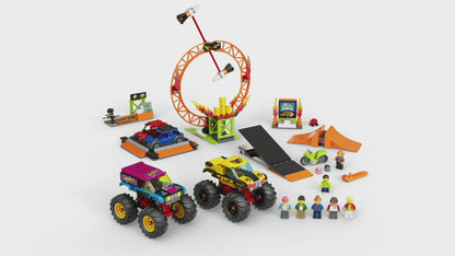 LEGO 60295 City Stunt Show Arena Building Kit (668 Pieces)