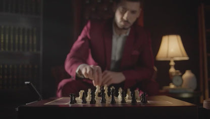 Miko Chess Grand: The World's Smartest AI-Powered Electronic Chess Board | Fully Automated Magnetic Wooden Set with Self-Moving Pieces for All Skill Levels