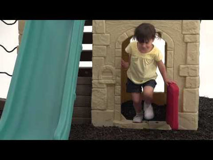 Step2 Naturally Playful Adventure Lodge Play Center | Indoor & Outdoor Kids Playhouse