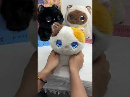CuteYeah AI Smart Interactive Plush Dog Toy with Voice Interaction, Soft Stuffed Puppy Companion, Talking & Sound Responsive Plush Animal for Kids | Gift for Boys & Girls 3+ Years - White