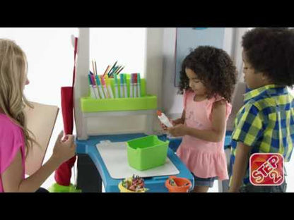 Step2 Great Creations Art Centre – Kids Art & Craft Activity Table